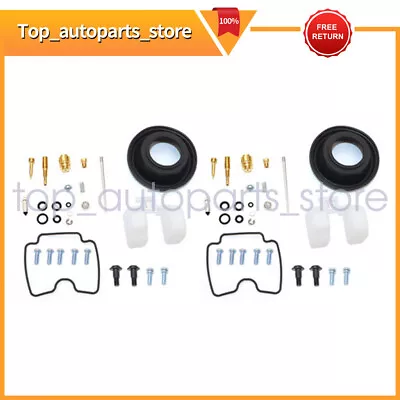 2 Sets For Yamaha V-Star 1100 XVS1100 1999-2009 Carburetor Repair Kit Air Screw • $15.32