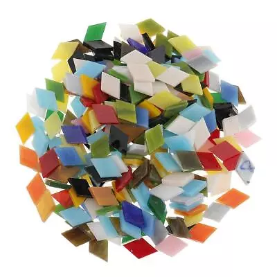 Wholesale Lot Colorful Glass Mosaic Tiles Material For DIY  Supplies • $15.18