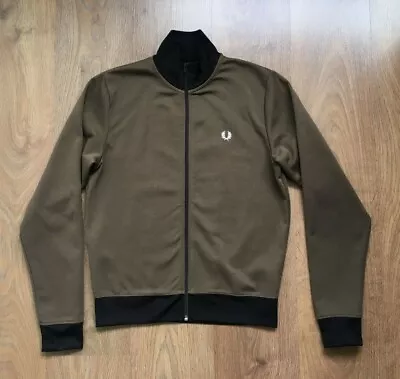 £19.90 • Buy Fred Perry Size Y (youth) L Will Fit Mens Size S Zip Up Track Top Jacket Logo 