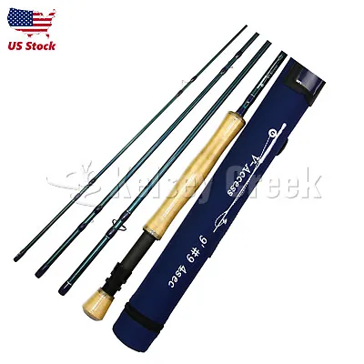 Maxcatch V-Access Fly Rod 9' 3-10wt Fast Action Graphite Rod Tube • $96.25