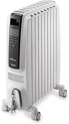 De'Longhi Dragon 4 Portable Oil Column Heater 1500W TRD41500ET White • $360.95