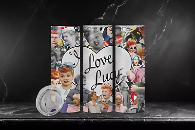 I Love Lucy Theme Insulated Tumbler With Box Lid And Straw • $24.99