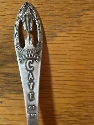 Vtg - Sterling Silver Souvenir Spoon -Manitou Cave Of The Winds Cathedral Spires • $22