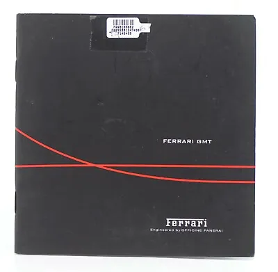 Panerai Ferrari GMT Booklet Manual • £79.16