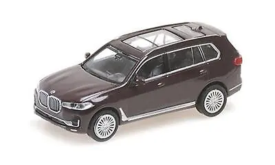 Minichamps 1/87 HO BMW X7 – 2019 – DARK RED METALLIC 870029304 • $24.99