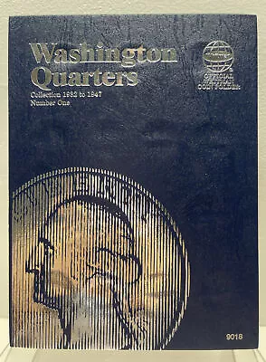 Whitman Coin Folder 9018 Washington Quarter #1 1932 - 1947  Album / Book • $9.08