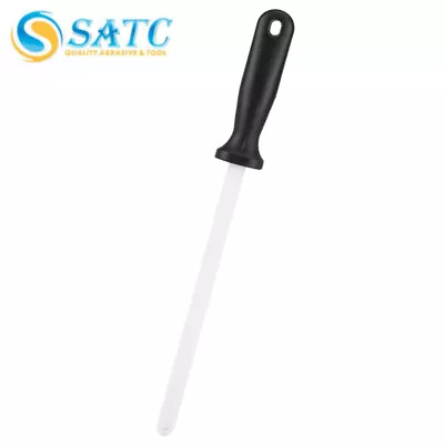 SATC 15 Inch Ceramic Whetstone Honing Rod For Kitchen Knives Scissors Sickle • $15.16