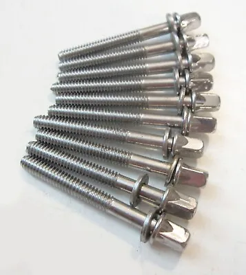 10 Qty SONOR 45mm DRUM TENSION RODS 2 1/8  Length (Prolite/Force/3007/AQ2/2007) • $8.99