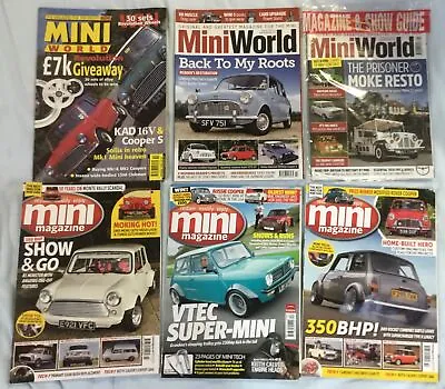 Mini World Magazine /Mini Magazine Lot Of 6 • £4