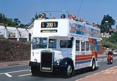 Bus Photo X Portsmouth Photograph Leyland Titan Stagecoach Devon Picture Lrv992. • £0.80