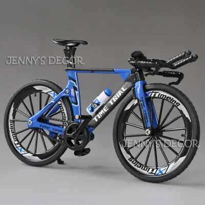 1:10 Scale Diecast Metal Bicycle Model Toys T.T Time Trial Racing Bike Replica • $5.90