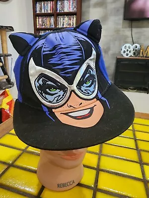 Movieworld Australia Catwoman Kids Youth Adjustable Cap Hat Superhero DC • $19.99