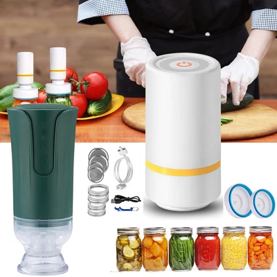 $21.99 • Buy Canning Jar Electric Sealing Kit Vacuum Sealer Regular-mouth Wide-mouth Durable