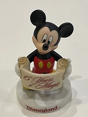 $12.99 • Buy Walt Disney Disneyland Mickey Mouse 45 Years Of Magic Porcelain Figurine 2000