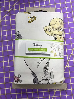 Classic Winnie The Pooh Cotton Fabric One Yard Cut • $10