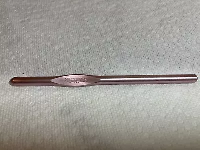 Susan Bates Vintage Aluminum Pink Crochet Hook Size K Made In USA Pre-Owned • $6.38