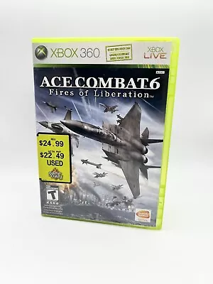 Ace Combat 6: Fires Of Liberation (Microsoft Xbox 360 2007) Complete CIB VGC • $12