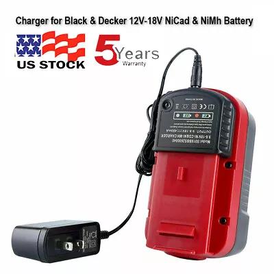 9.6V-18V Battery Charger For Black & Decker HPB18 HPB18-OPE FSB18 HPB14 HPB12 • $15.99