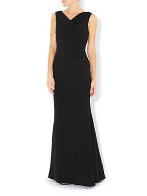 £69.99 • Buy ** HOBBS Invitation ** Long Black Dress ** Kara ** Fishtail ** UK 10 ** 
