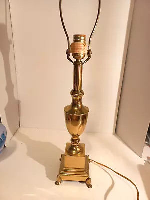 Vintage Murray Feiss Solid Brass Table Lamp • $42.97