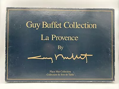 Guy Buffet Collection  Store Fronts Vintage  La Provence Placemats6-Place Mats • $79.85