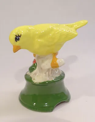 2005 Yellow Bird On Stump Pie Bird Funnel/Vent • $18