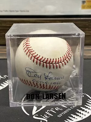 Don Larsen Autographed Baseball • $45