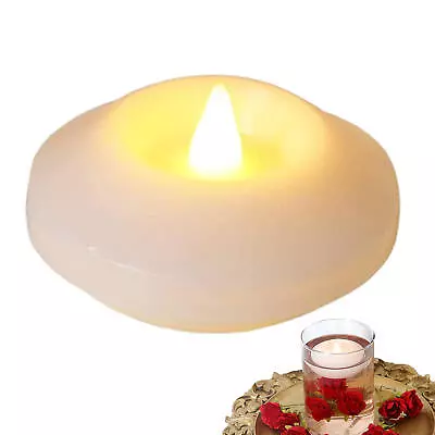  Floating Candles Flameless Flicker Tea Lights For Pool Party Weeding Decor  • $7.32