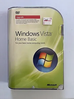 Microsoft Windows Vista Home Basic Upgrade • $20