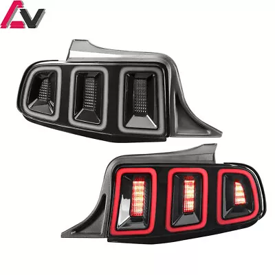 [Sequential] LED Tail Lights For 2010-2014 Ford Mustang Turn Signal Brake Lamps • $399.99