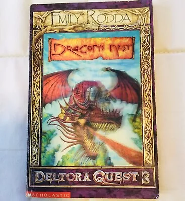 Deltora Quest 3 Holographic-Dragons Nest- Book #1- 2003  Emily Rodda • $7