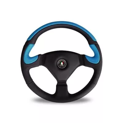 Autotecnica Steering Wheel Racer Pro Leather Blue 350mm ADR • $210