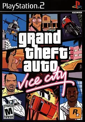 Grand Theft Auto: Vice City [DISC ONLY] (PS2) [PAL] - WITH WARRANTY • $12.53