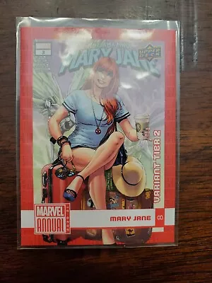 MARY JANE  / Marvel Annual 2020-21 (UD 2022) BASE Card #8 - VARIANT TIER 2 • $4.99