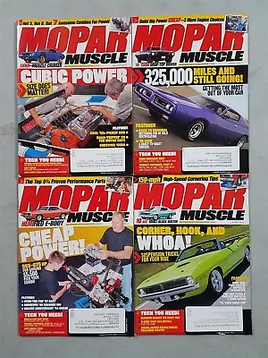 Mopar Muscle Magazine 2012 - Lot Of 4 Complete Issues • $9.99