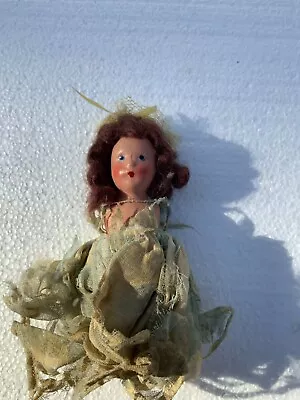 Vintage Composition Doll Hollywood Doll 5” Rare Needs Repair Haunted Dollhouse • $1.99