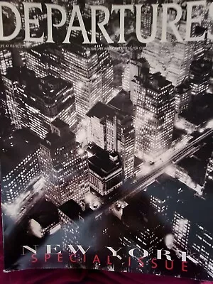 DEPARTURES Magazine New York Special Issue October 2001 • $50