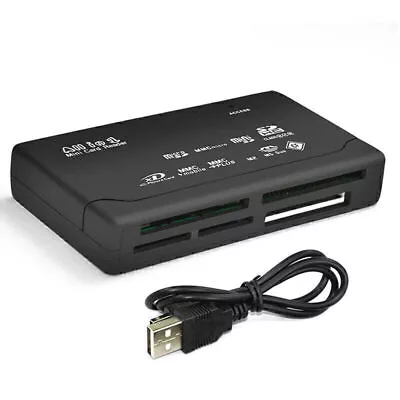 All In One Memory Card Reader USB External Adapter For Mini Micro M2 MMC XD CF • $8.39