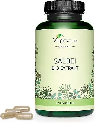 Organic Sage Leaf Extract | With 1% Rosmarinic Acid | Menopause Hot Flushes & N • £27.45