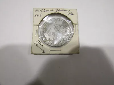 Hubbard Springs  Virginia  Token (rare) For Merchandise Of W.M. Noe And Son • $35