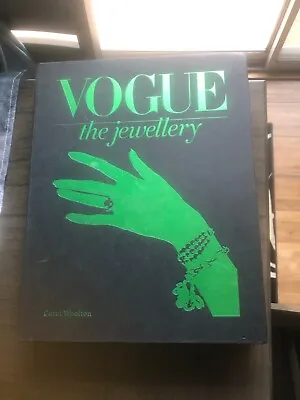 Vogue The Jewellery Carol Woolton Hardcover Coffee Table Book W/ Dust Cover Box • $31.75