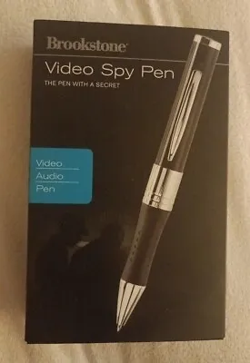 Brookstone Spy Video Spy PenVideo/Audio/Pen • $19.99