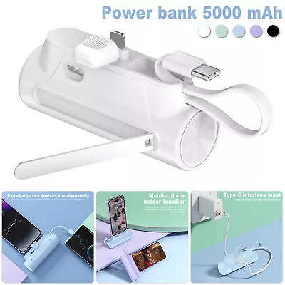 Portable Charger Ultraslim Emergency Mini Power Bank Battery For IPhone Android • $29.99