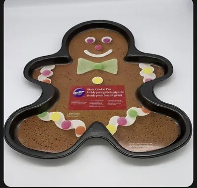 $1 • Buy Wilton Ginger Bread Man Giant Cookie Pan