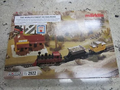 Marklin Train Set Vintage Model 2922 TESTED WORKS GREAT IN EXCELLENT CONDITION • $179.99