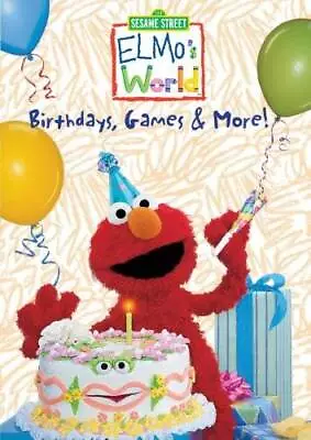 Elmo's World - Birthdays Games & More - DVD - VERY GOOD • $6.21