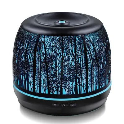 $90.01 • Buy Activiva 500ml Metal Essential Oil And Aroma Diffuser-Black