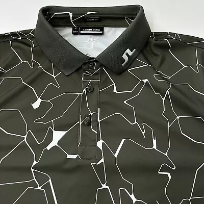 J LINDEBERG Shirt Men’s XL Tour Tech Golf Polo Short Sleeve Performance Regular • $42.97