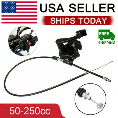 $13.98 • Buy 50-250cc Motorcycle Thumb Throttle Accelerator Cable For 4 Stroke ATV Bike Buggy