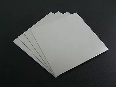 4 Pieces - 1/32  .032 Thick  Aluminum Sheet 5052 H32  -    6  X 6  • $4.95